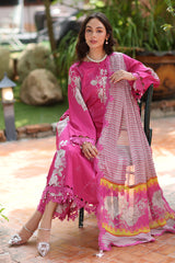 3-PC Unstitched Embroidered Lawn Collection RM6-01