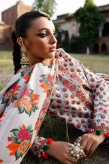 3-PC  Embroidered Lawn Collection Suit CH6-05 P
