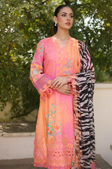 3-PC Unstitched Embroidered Lawn Collection CC6-010