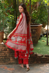 3-PC Unstitched Embroidered Lawn Collection RM6-07