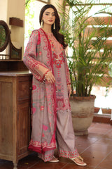 3-PC Unstitched Embroidered Lawn Collection IN6-07