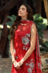 3-PC Unstitched Embroidered Lawn Collection RM6-07