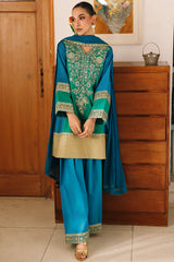 3-PC Embroidered Zarri Lawn CMA-6-282