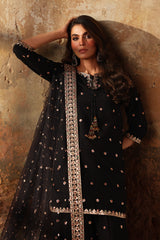 3-PC Embroidered Raw-Silk Suit CMA-5-078