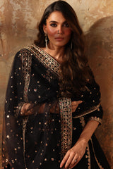 3-PC Embroidered Raw-Silk Suit CMA-5-078
