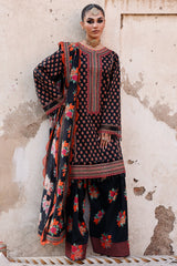 3-PC  Embroidered Lawn Collection Suit CH6-05 P