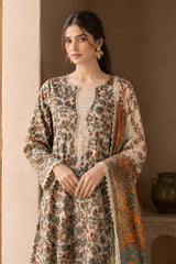 3-PC Stitched Printed  CPM-6-223