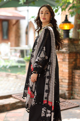 3-PC Unstitched Embroidered Lawn Collection RM6-02