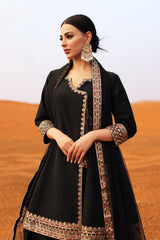 3-PC Embroidered Raw-Silk Suit CMA-5-130H