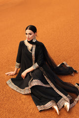 3-PC Embroidered Raw-Silk Suit CMA-5-130H