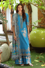 3-PC Unstitched Embroidered Lawn Collection RM6-03