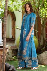 3-PC Unstitched Embroidered Lawn Collection RM6-03