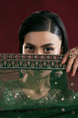 3-PC Embroidered Raw-Silk Suit CMA-6-238