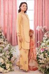 3-PC Embroidered Raw-Silk Suit CMA-5-80
