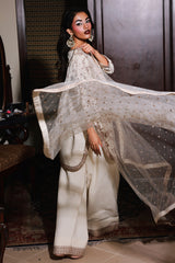 3-PC Embroidered Raw-Silk Suit CMA-5-113