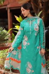 3-PC Unstitched Embroidered Lawn Collection RM6-06