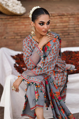 3-PC Unstitched Embroidered Lawn Collection CH6-04