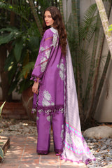 3-PC Unstitched Embroidered Lawn Collection RM6-04