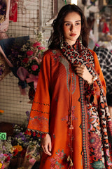 3-pc Unstitched Wool Shawl Collection PSW5-03