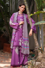 3-PC Unstitched Embroidered Lawn Collection RM6-04