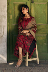 3-PC Unstitched Printed Linen Collection CPW5-23