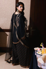 3-PC Embroidered Raw-Silk Suit CMA-5-084