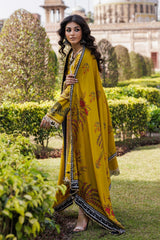 3-pc Unstitched Printed Staple DSCW5-24