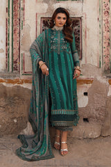 3-pc Unstitched Embroidered Printed Chiffon Collection VSL25-40