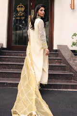 3-PC  Embroidered Cotton Net CMA-5-240