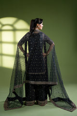 3-PC Embroidered Raw-Silk Suit CMA-6-237