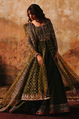 3-PC Embroidered Net Pishwas Suit stm-5-03