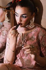 3-PC Embroidered Raw-Silk Suit CMA-5-112
