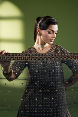 3-PC Embroidered Raw-Silk Suit CMA-6-237