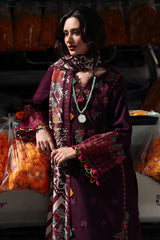 3-pc Unstitched Wool Shawl Collection PSW5-02