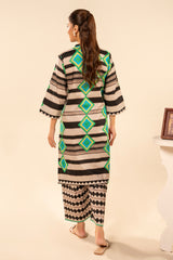 2-PC Printed Cotton Suit CPM-5-65Z