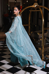 3-PC Embroidered Raw-Silk Suit CMA-5-111