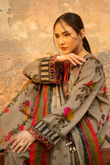 3-PC Unstitched Printed Linen Collection CPW5-27