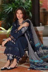 3-PC Unstitched Embroidered Lawn Collection RM6-05