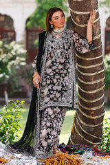 3-pc Unstitched Chiffon Collection VSL25-15