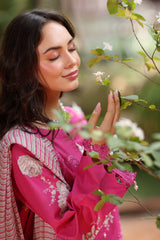 3-PC Unstitched Embroidered Lawn Collection RM6-01