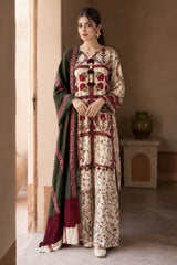 3-PC Stitched Printed  CPM-6-013