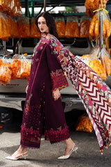 3-pc Unstitched Wool Shawl Collection PSW5-02