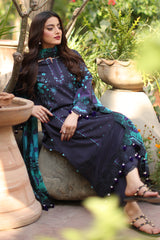 3-PC Unstitched Embroidered Lawn Collection CC6-001