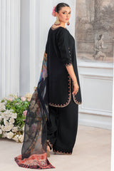 3-PC Embroidered Raw-Silk Suit CMA-5-102