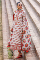 3-PC  Embroidered Lawn Collection Suit CH6-06 P