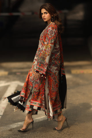 Stylish 3-Piece stitched Digital Printed Staple Collection