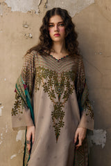 3-PC Unstitched Printed Linen Collection CPW5-19