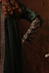 3-PC Embroidered Raw-Silk Suit CMA-5-079