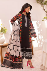 3-PC Unstitched Embroidered Lawn Collection CRN5-13