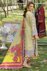 3-PC Unstitched Embroidered Lawn Collection CRN5-11